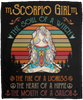 Scorpio Zodiac Sign Girl Funny Birthday Gift For